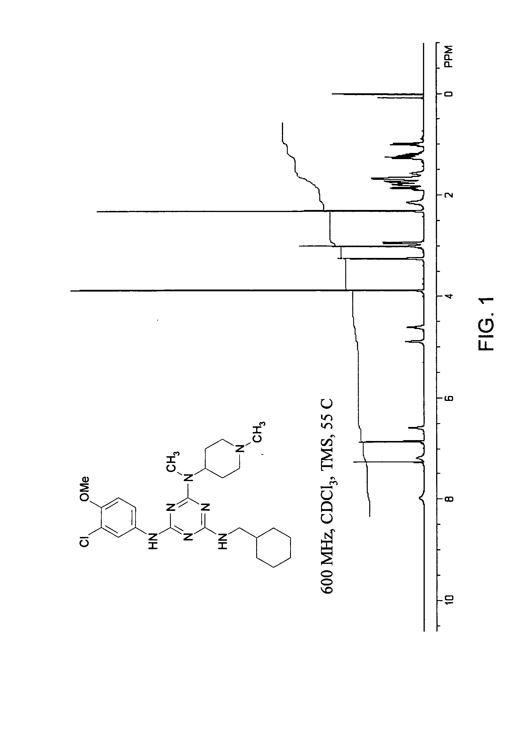 Methods and compositions of novel triazine compounds