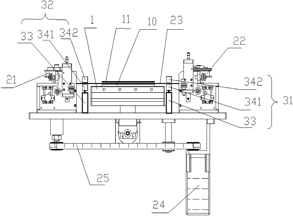 Stripping device for polaroid