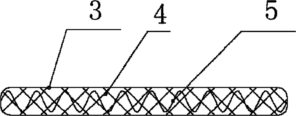 A metal clad sealing ring