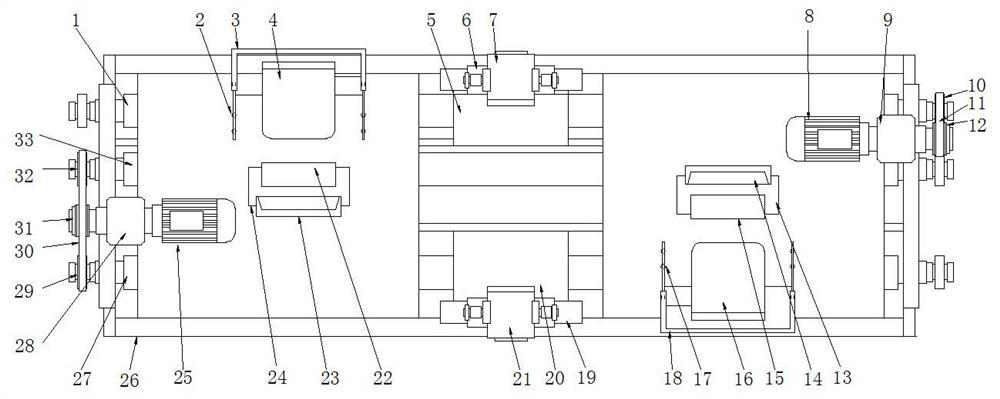 Intelligent automatic concrete pavement leveling device for building construction