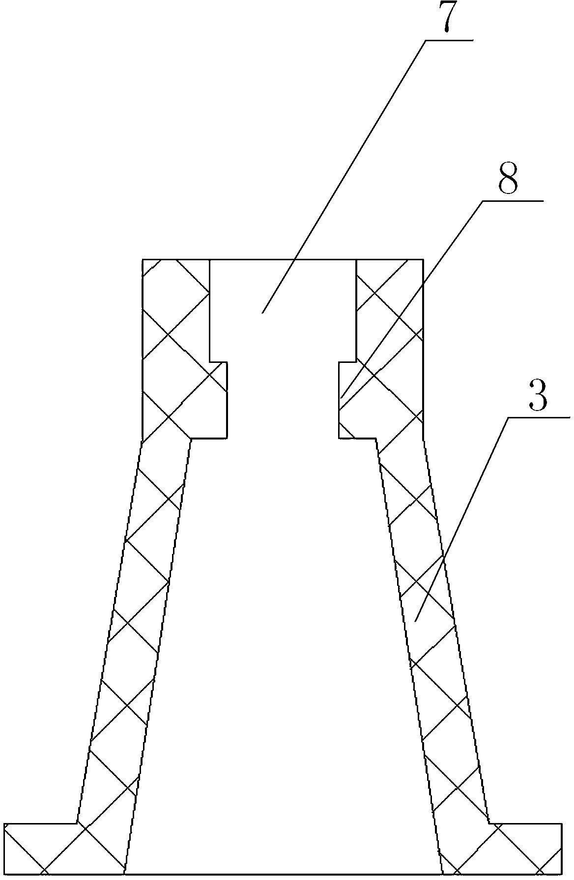 Infusion tube used for full-automatic enemator