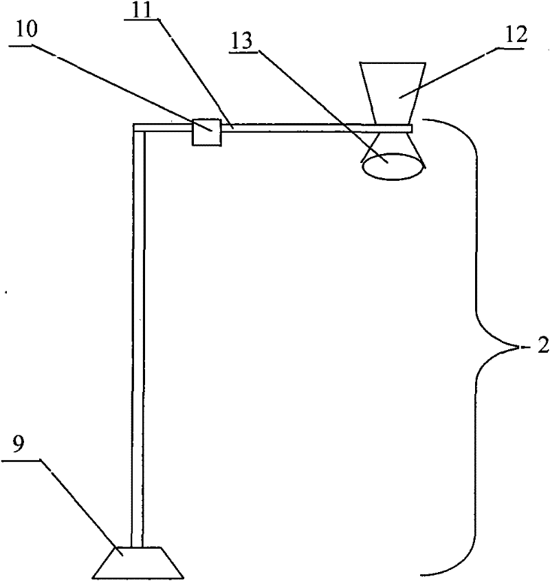 A method and device for controlling the growth of water-saving mildew