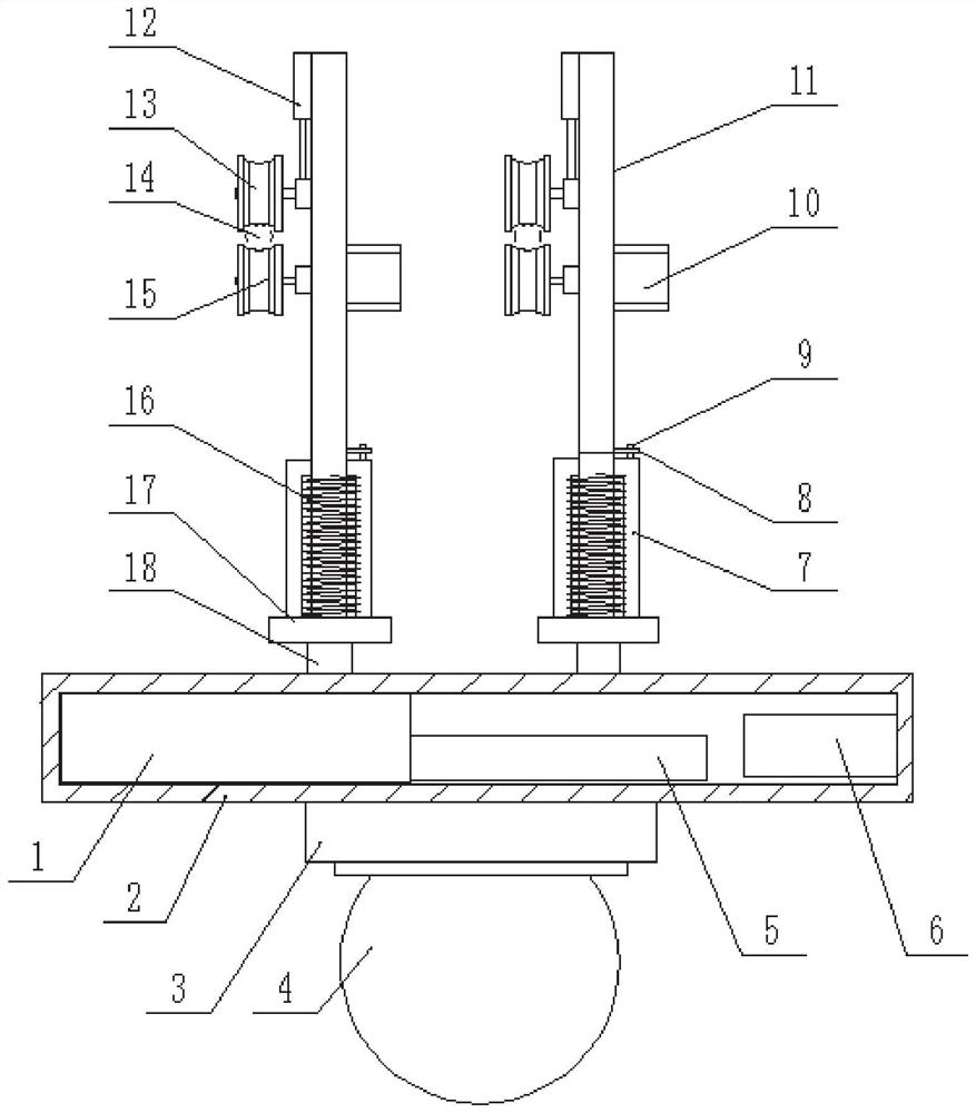 An electric power inspection robot, system and obstacle crossing method