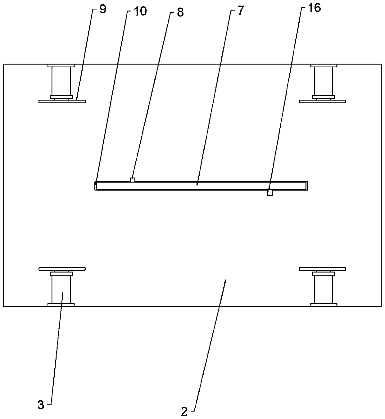 Straight seam automatic welding device