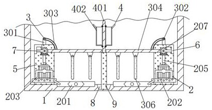 Intelligent traffic management system in tunnel construction