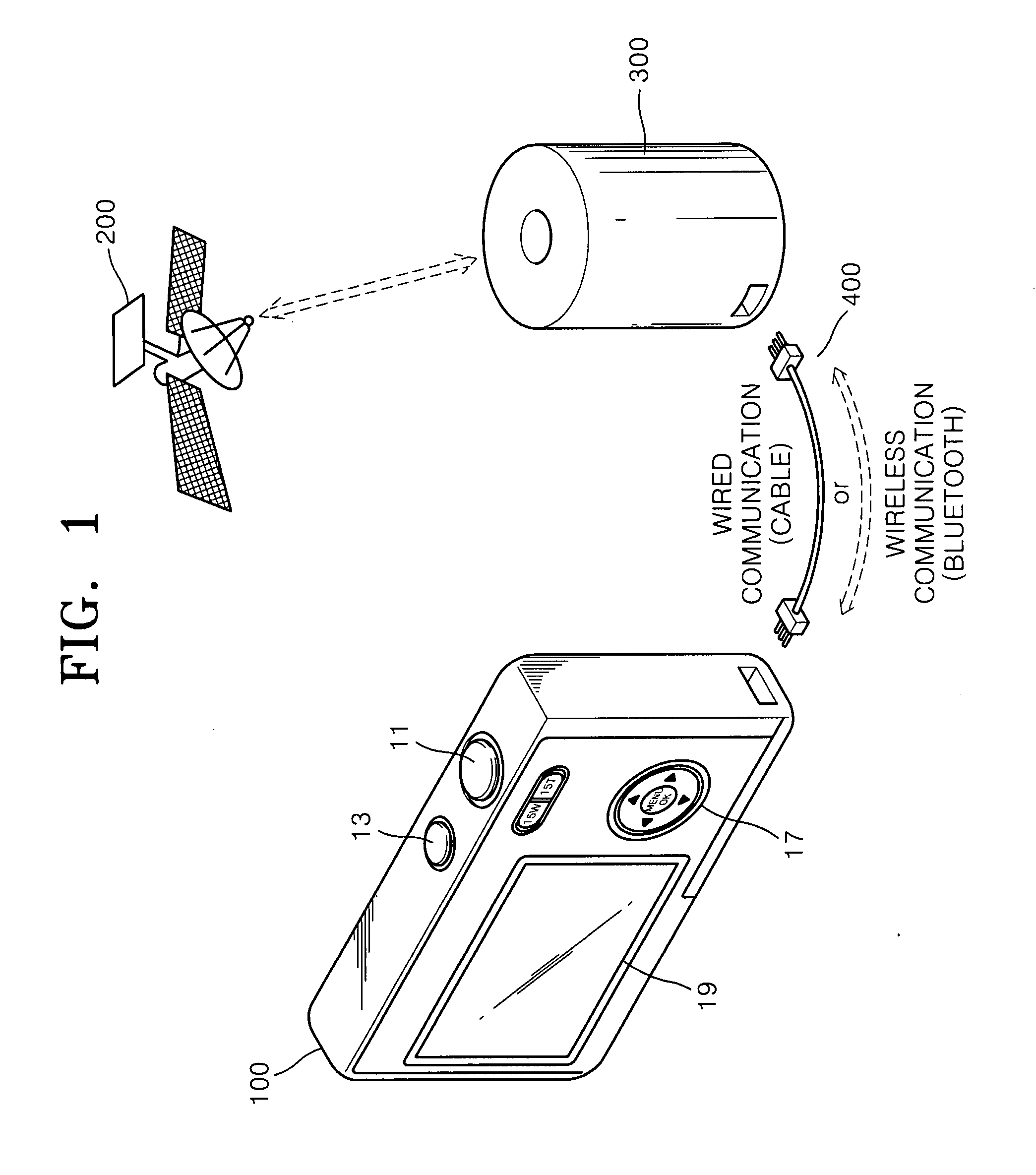 System and method for inserting position information into image
