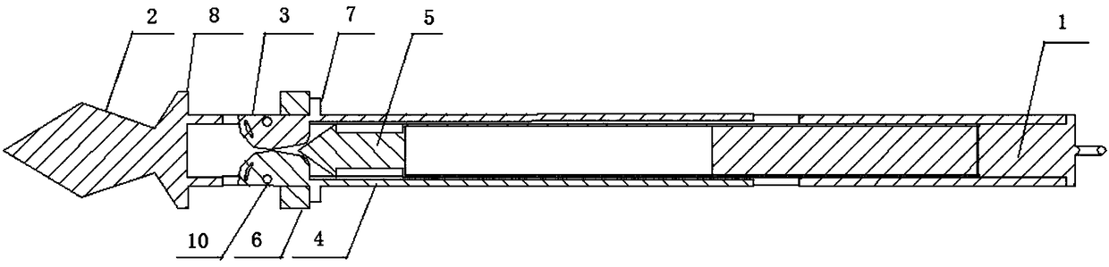 A shooting rope guide for electric power stringing