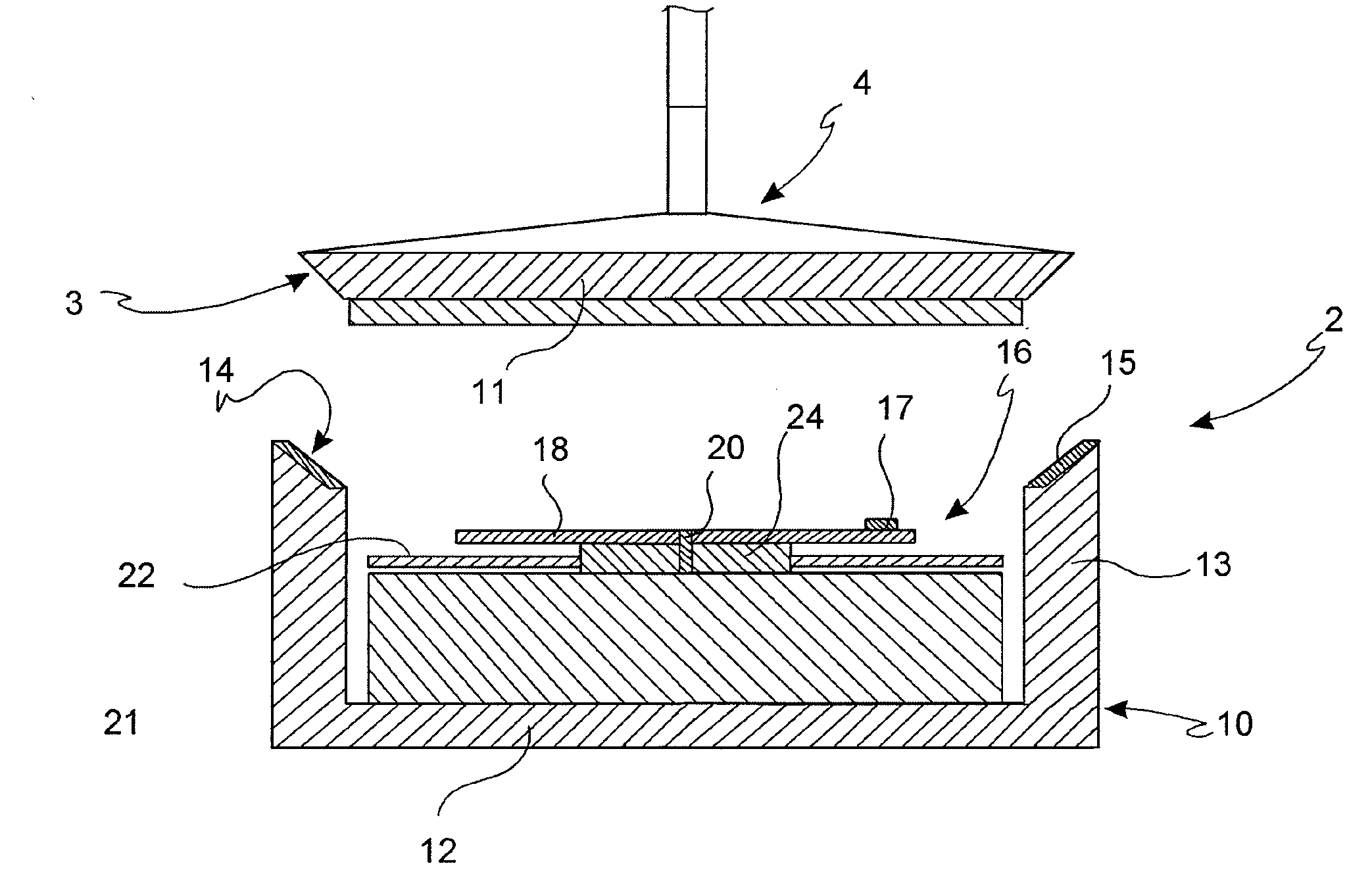 Device for the hygienisation of medical instruments