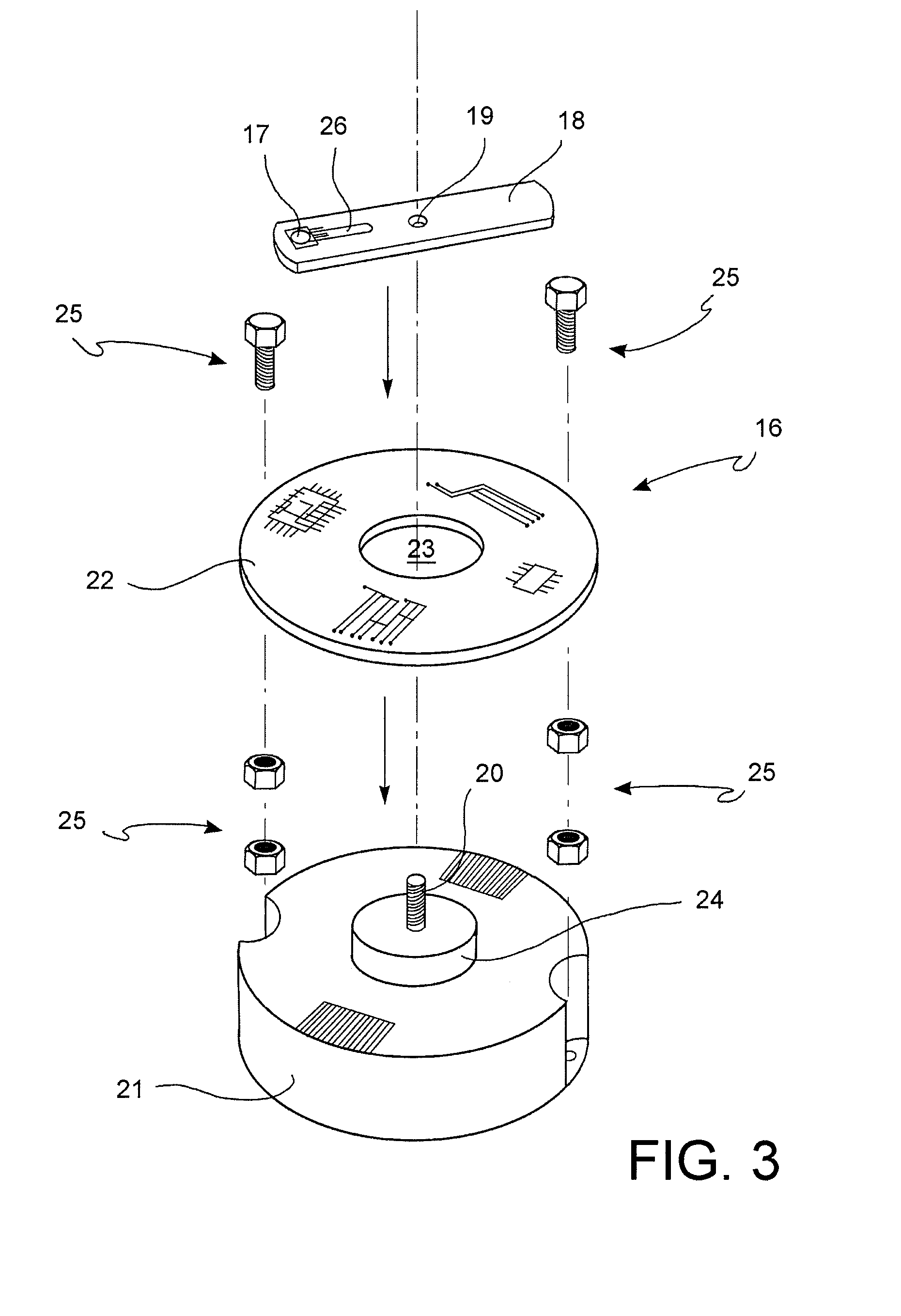 Device for the hygienisation of medical instruments