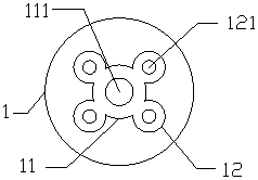 A kind of piston suitable for circular pendulum reciprocating motion