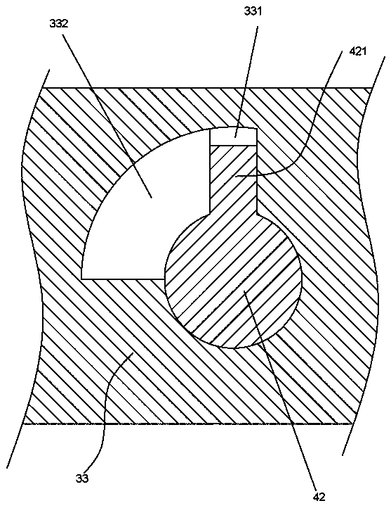 Grooving and dust prevention device for dry hanging stone