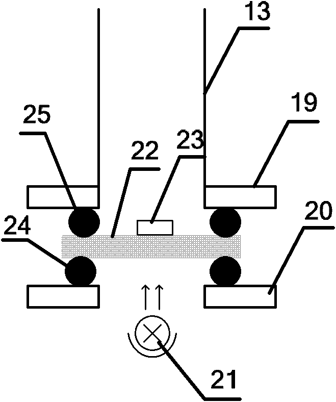 Aiming device for microscope for plasma diagnosis and use method thereof