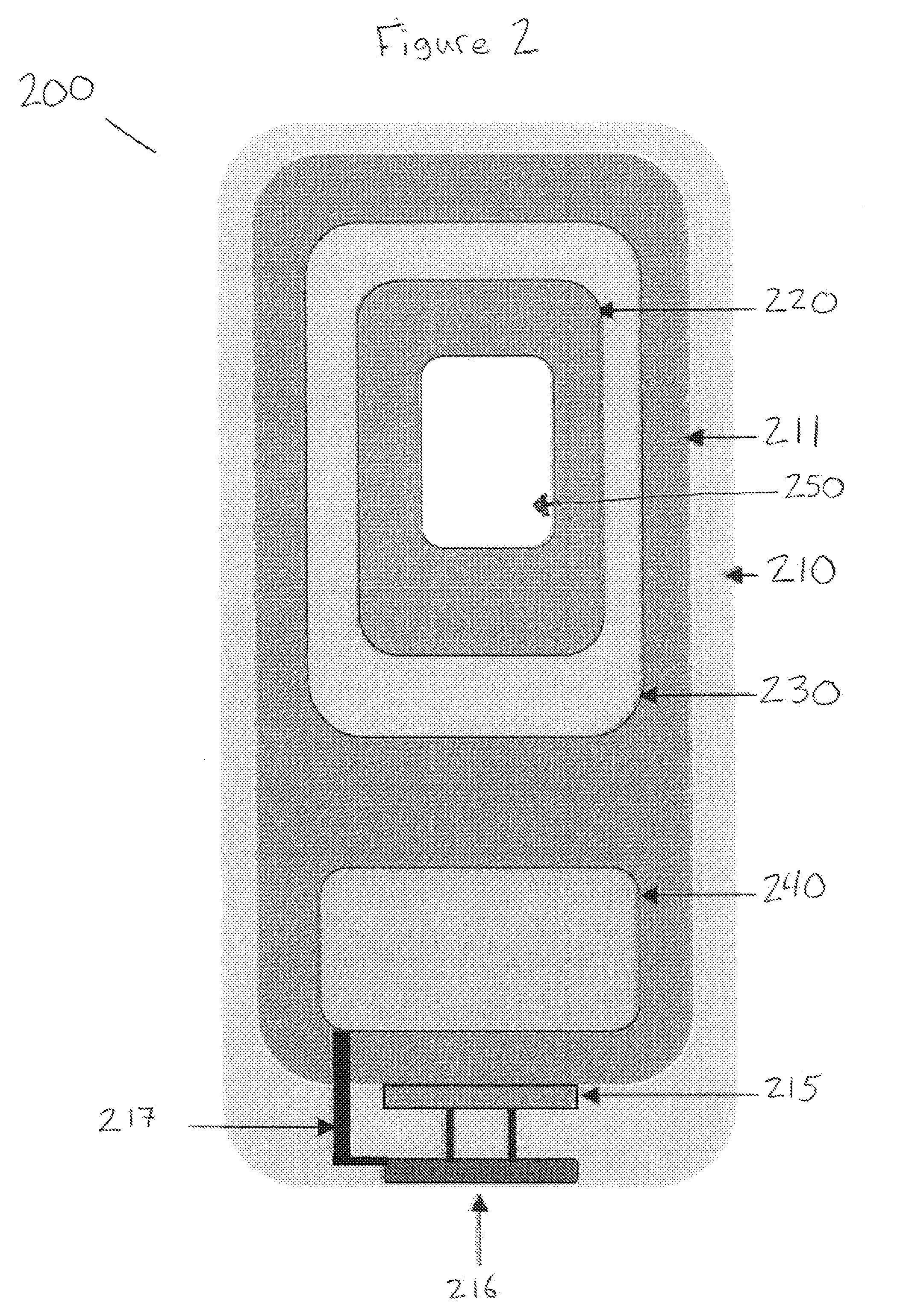 Smart phone casing and information exchange system