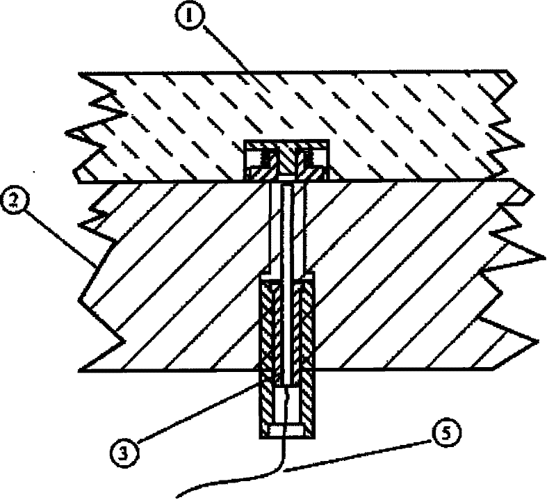 Device for measuring temperature of electrostatic chuck