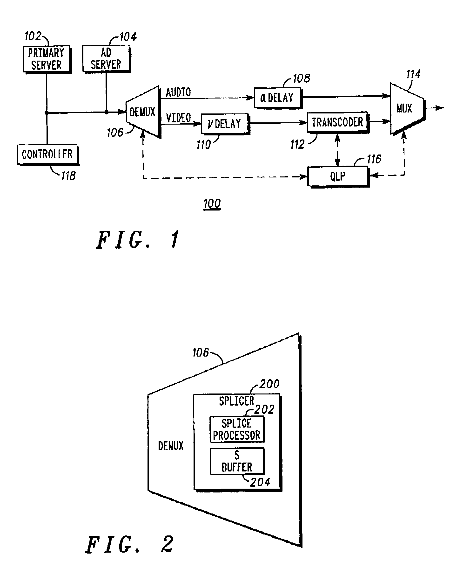 Audio splice process for digital Ad insertion