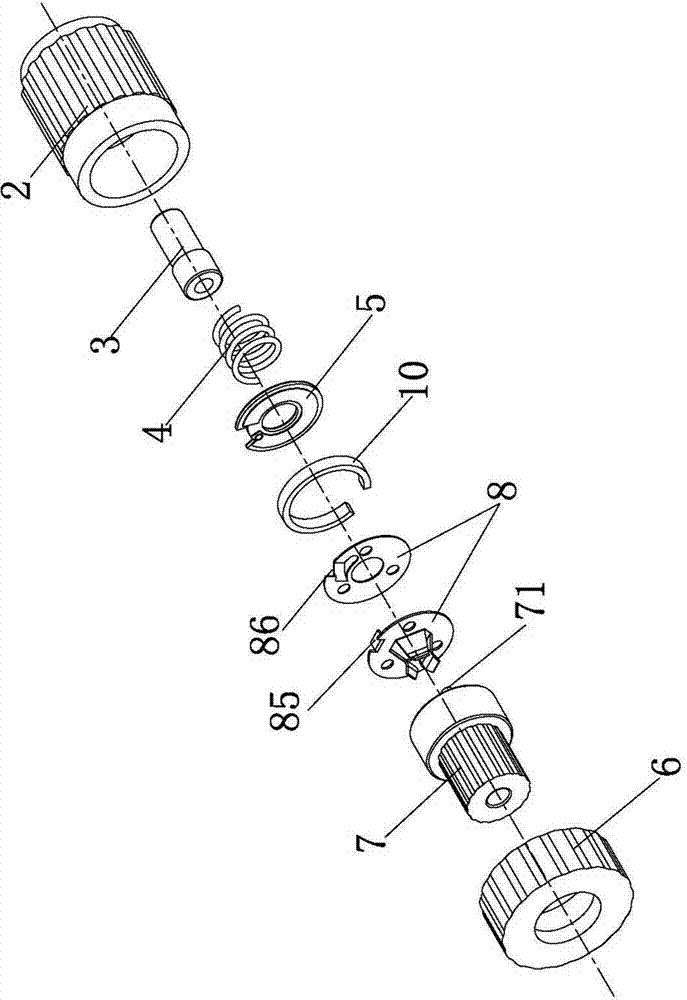 An electroacupuncture needle used in an electroacupuncture therapeutic instrument