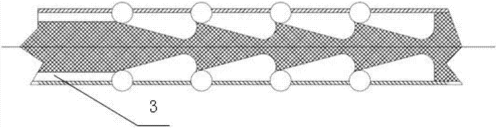 Recovery device of deep water submarine pipeline