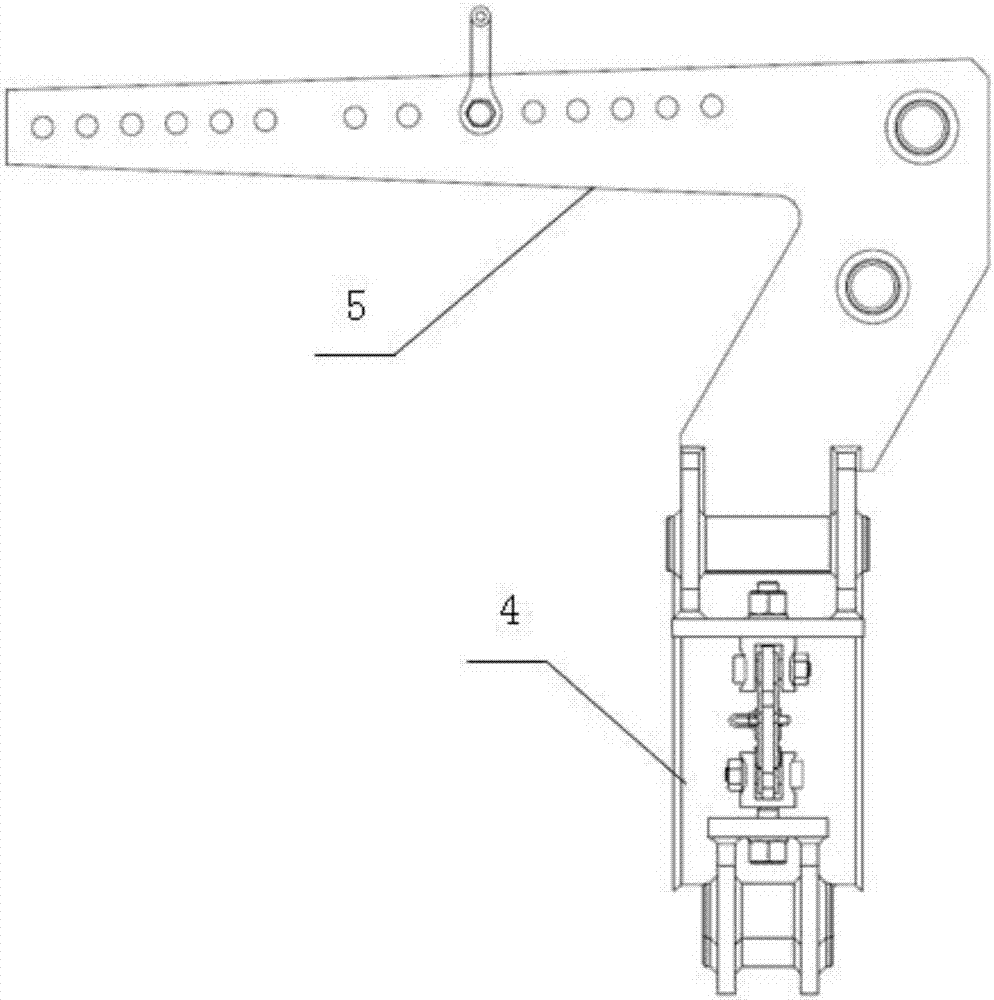 Recovery device of deep water submarine pipeline