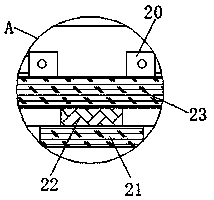 Winding device for straight wire tube