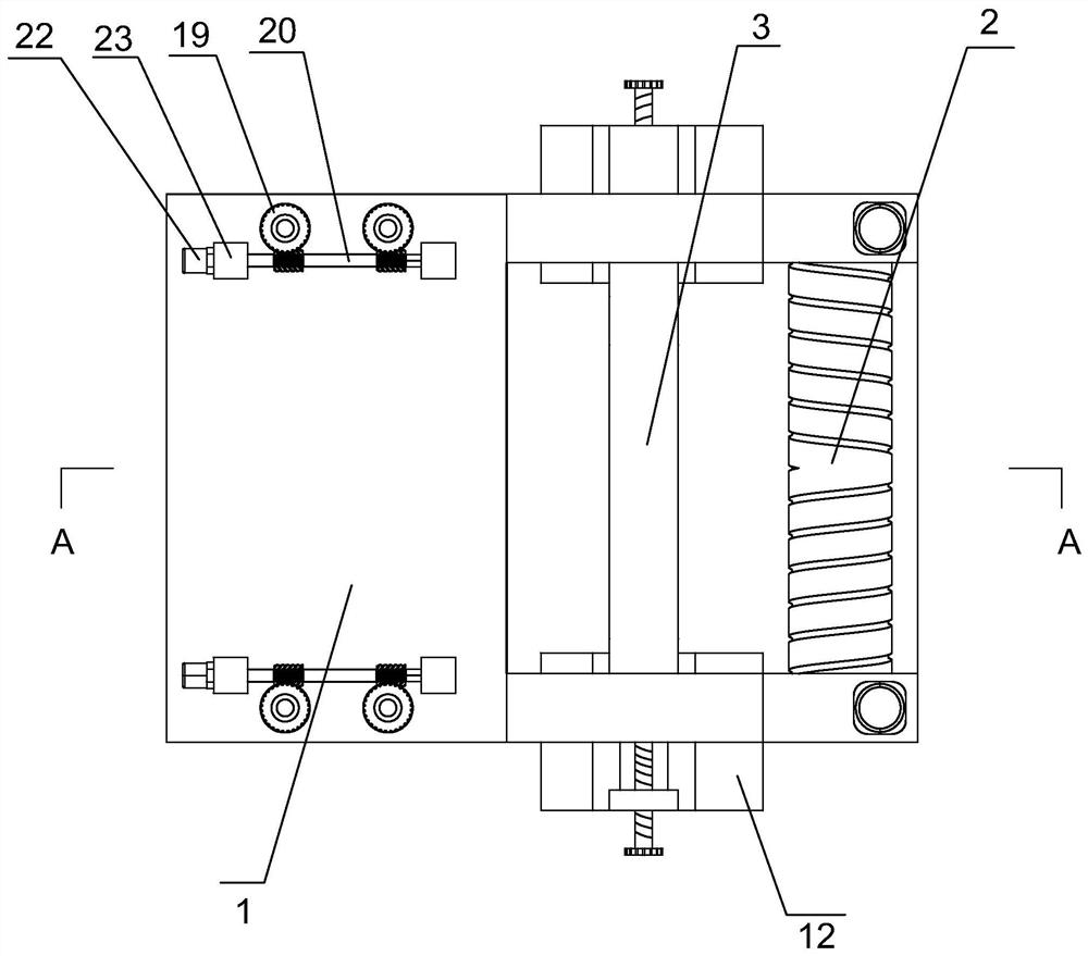 Flatting machine on spiral pipe production line