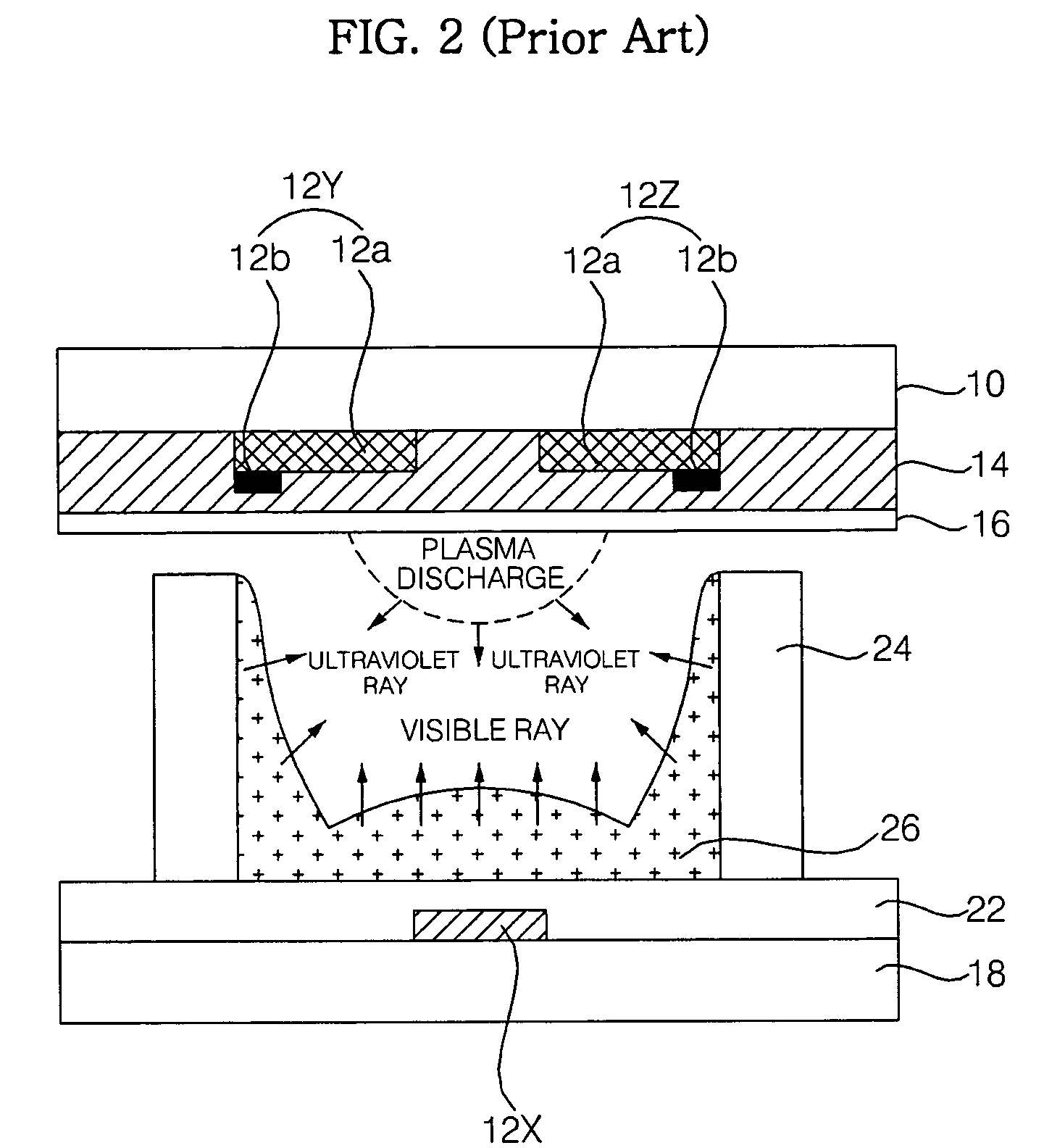 Plasma display panel with improved barrier ribs