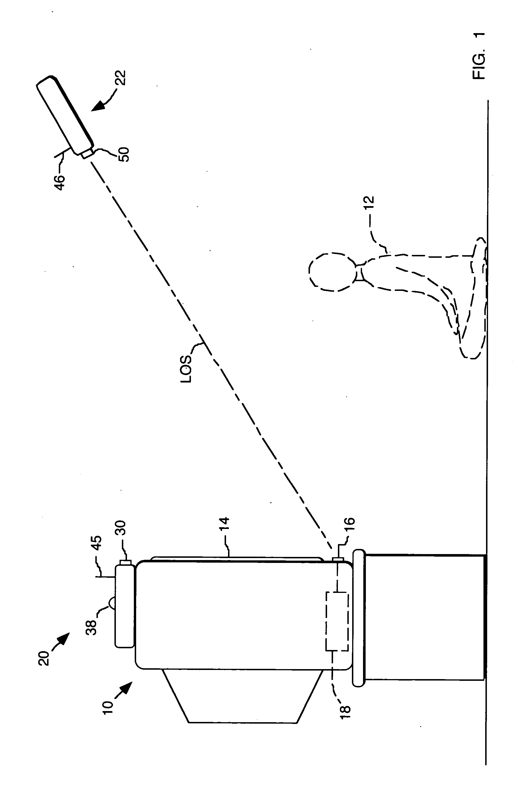 Controlling viewing distance to a television receiver