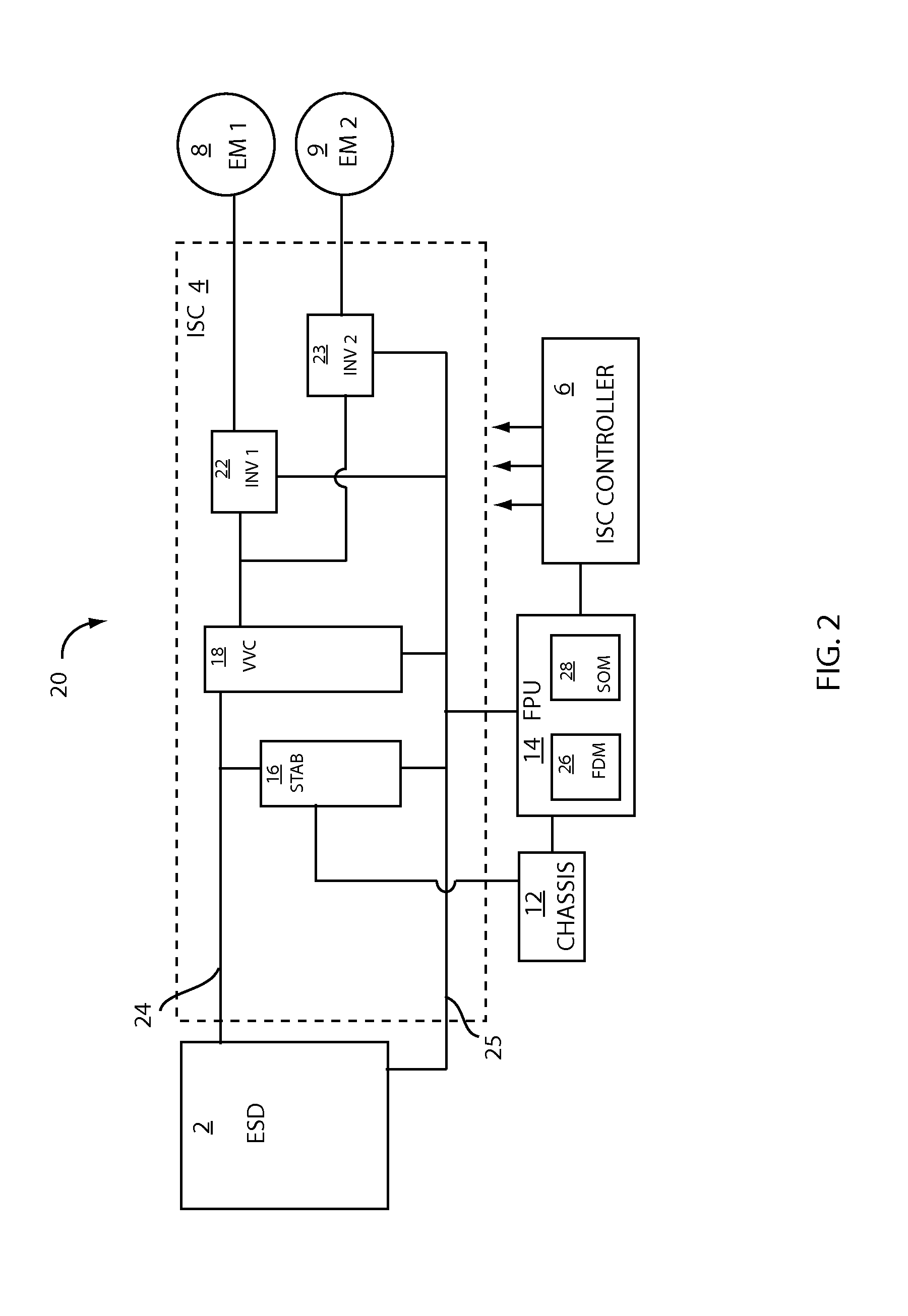 Low Cost Circuit to Detect Faults of ISC Outputs and/or HV Bus Shorted to Chassis