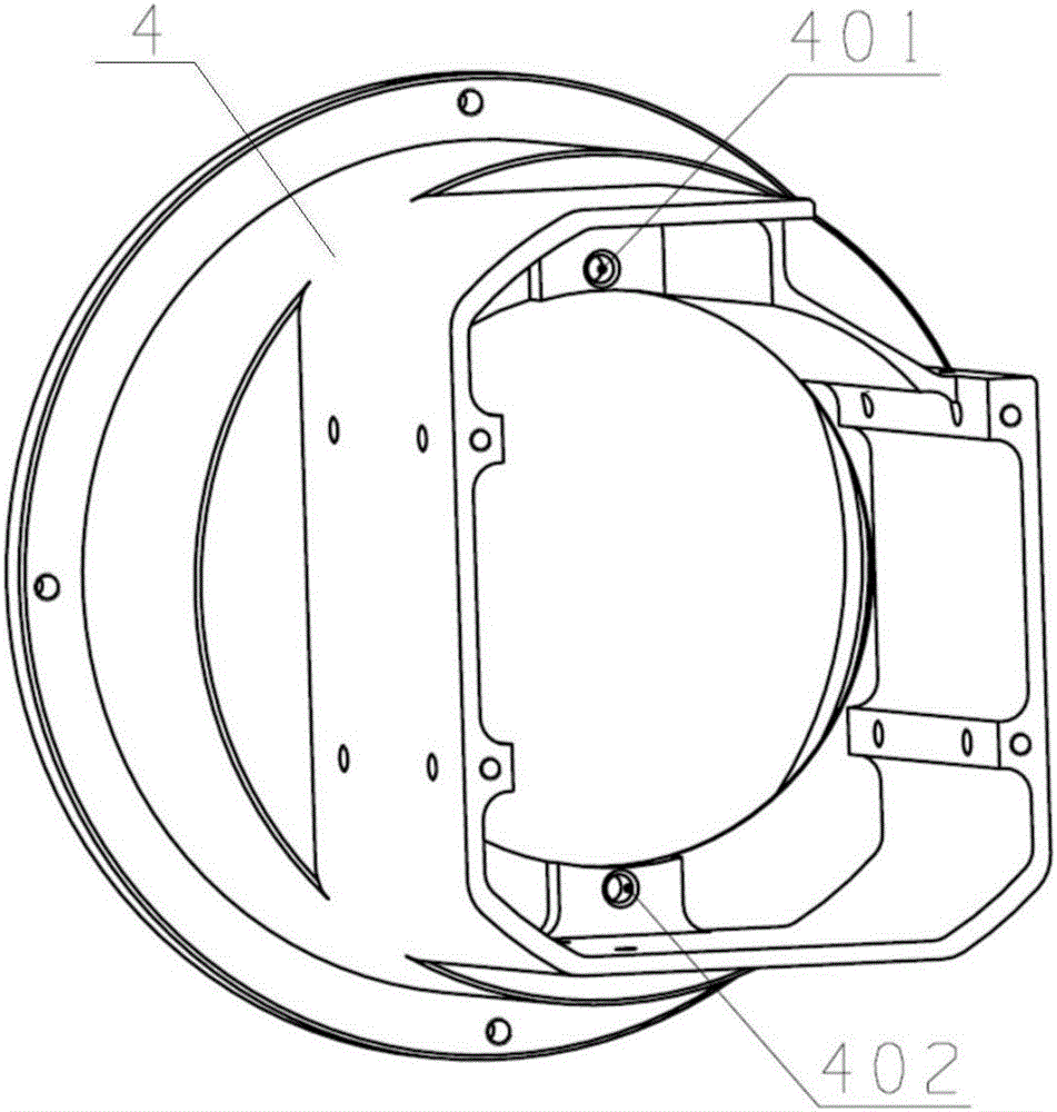 Infrared camera mechanical structure