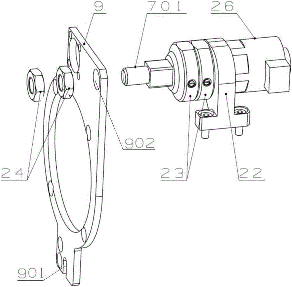 Infrared camera mechanical structure