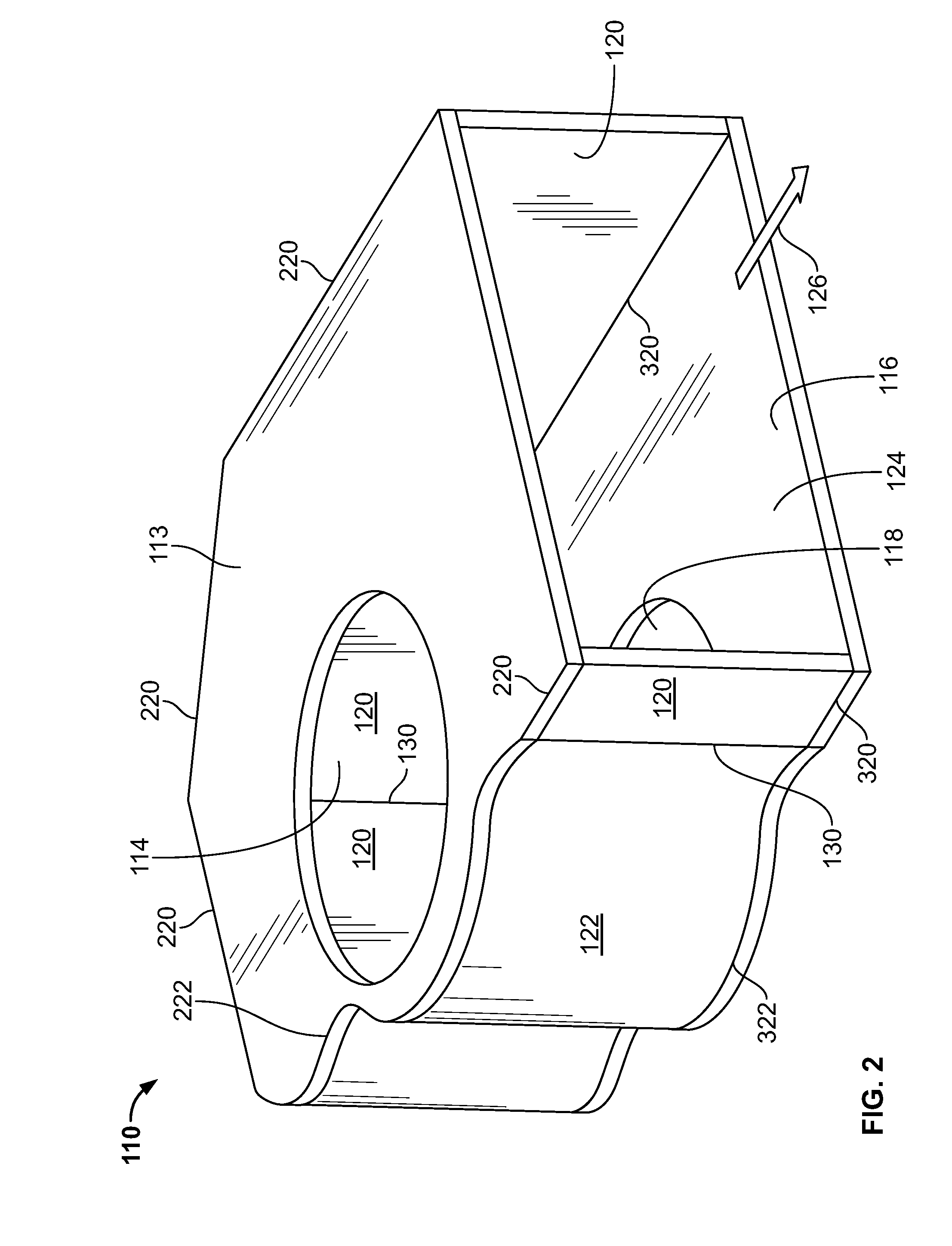 Method and apparatus for radial exhaust gas turbine