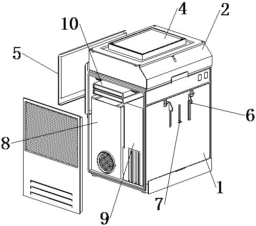 Engineering consultation service evaluation equipment and use method thereof