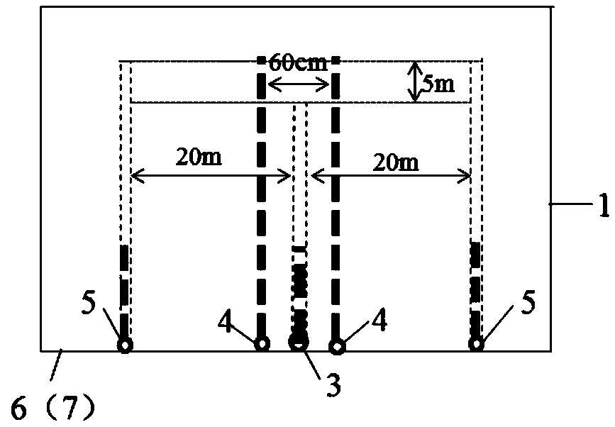 A method of hydraulic fracturing in bedding area using interception control