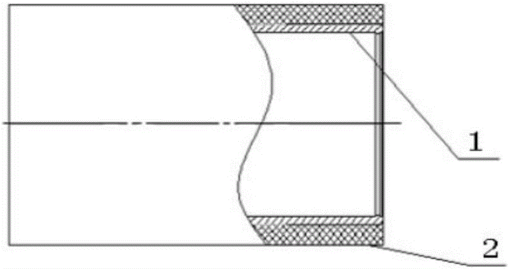 Plate spring spring-eye rubber and plastic lining for truck