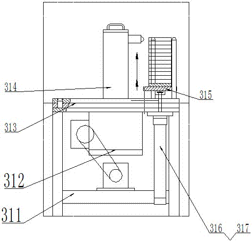 Stereoscopic rotary feeding device