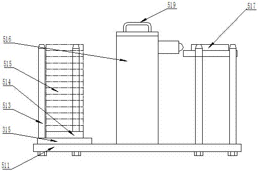 Stereoscopic rotary feeding device