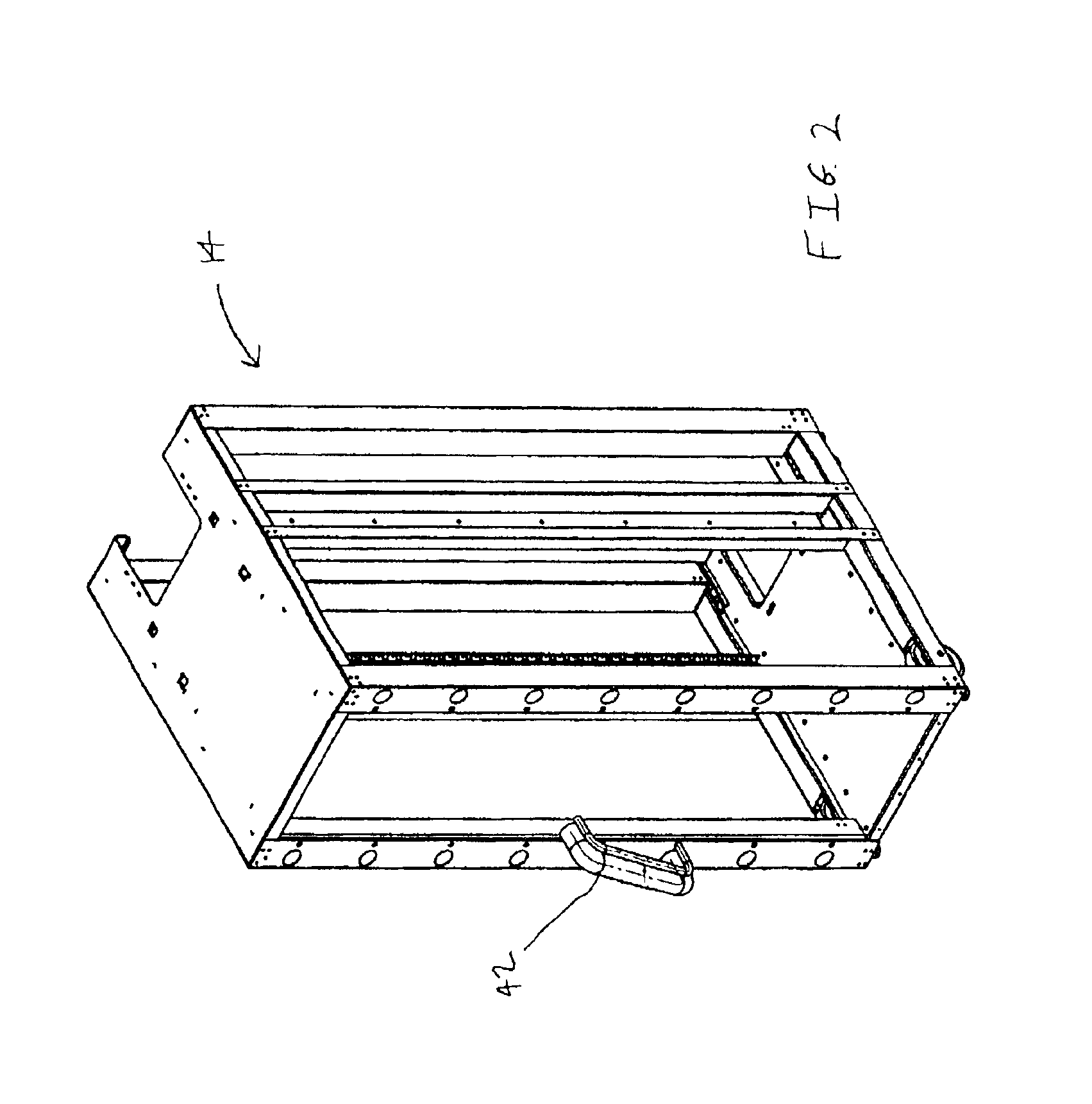 Method and rack for exchanging air with modular bricks in a computer system