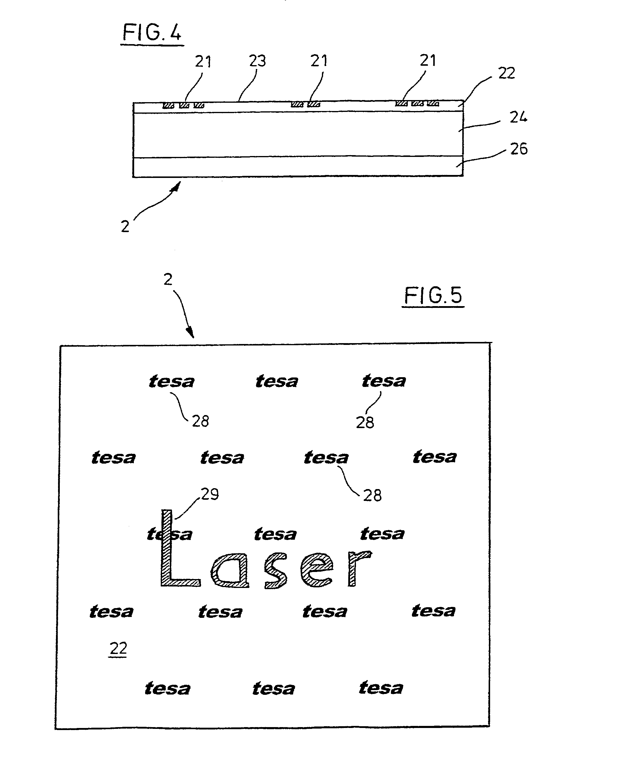 Method for producing a laser-printable film