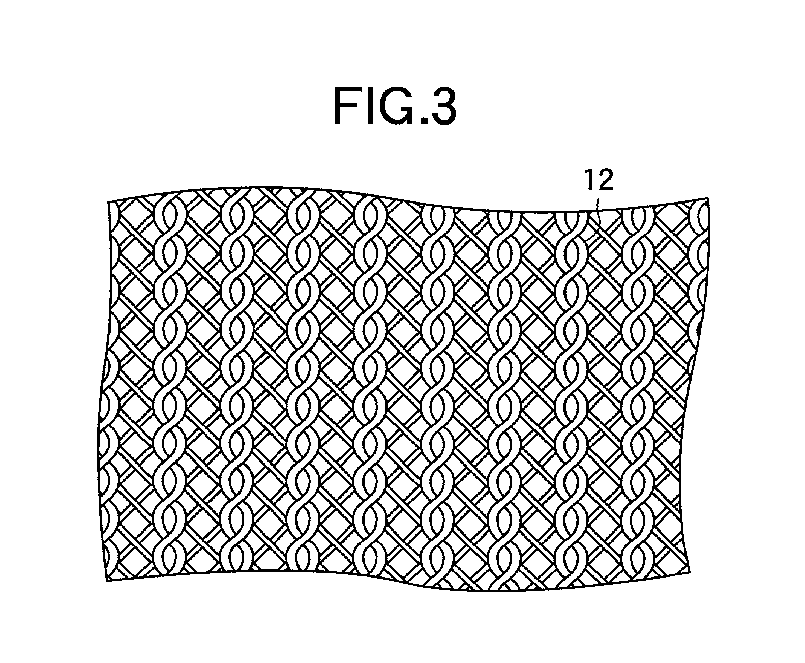 Net fabric to be processed into net product