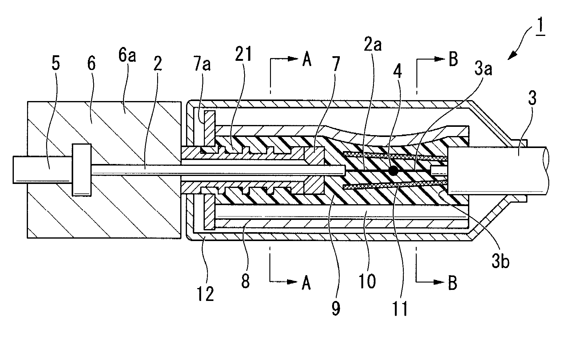 Optical connector connecting method and structure
