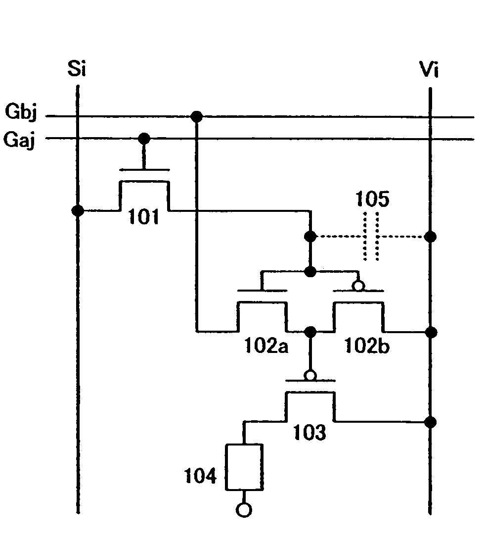 Light emitting device and element substrate