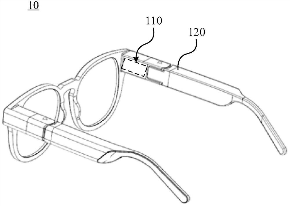 Wearable equipment and control method of wearable equipment