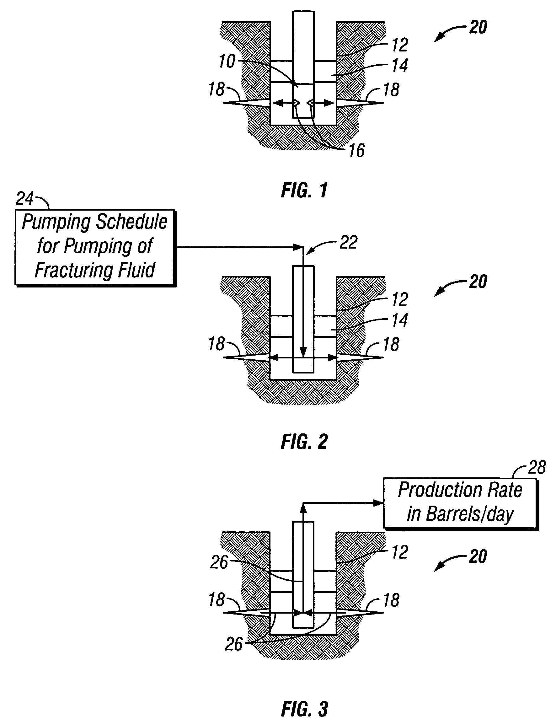 Method and apparatus and program storage device for front tracking in hydraulic fracturing simulators