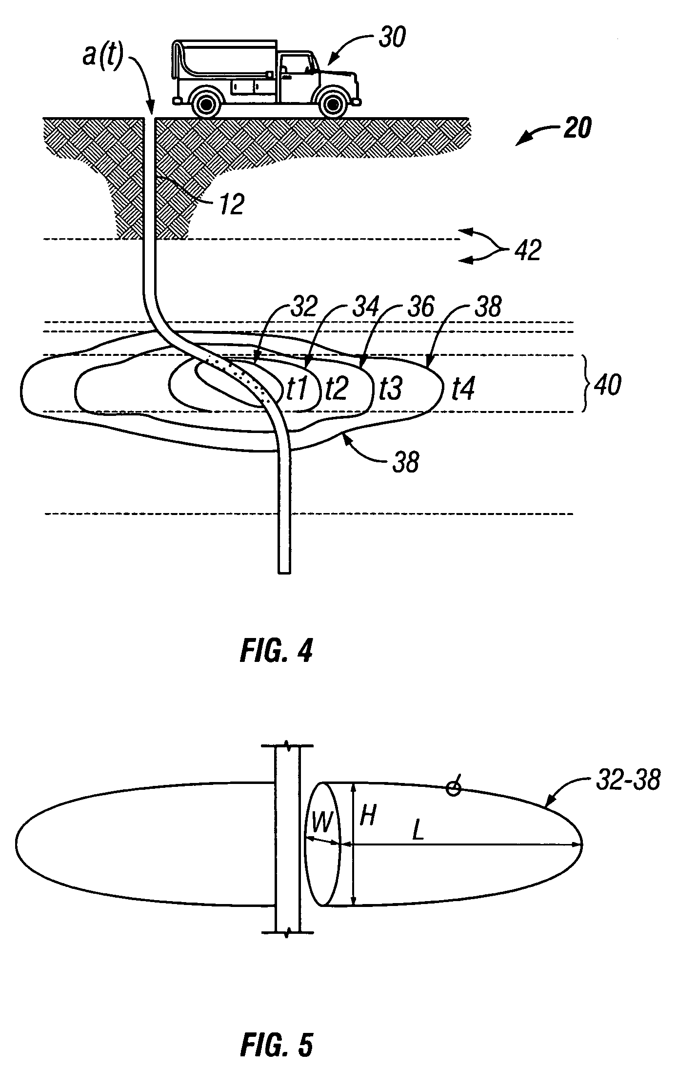 Method and apparatus and program storage device for front tracking in hydraulic fracturing simulators