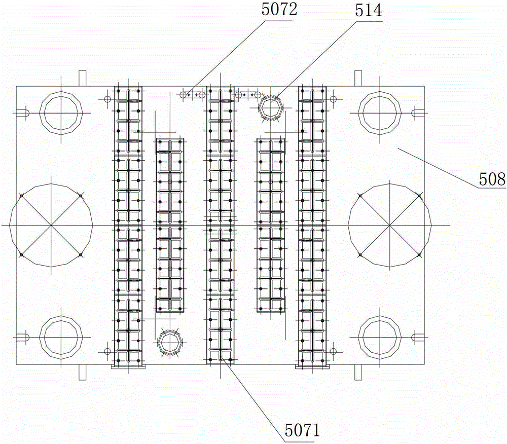 Fully automatic pressing production line for large steam turbine blades