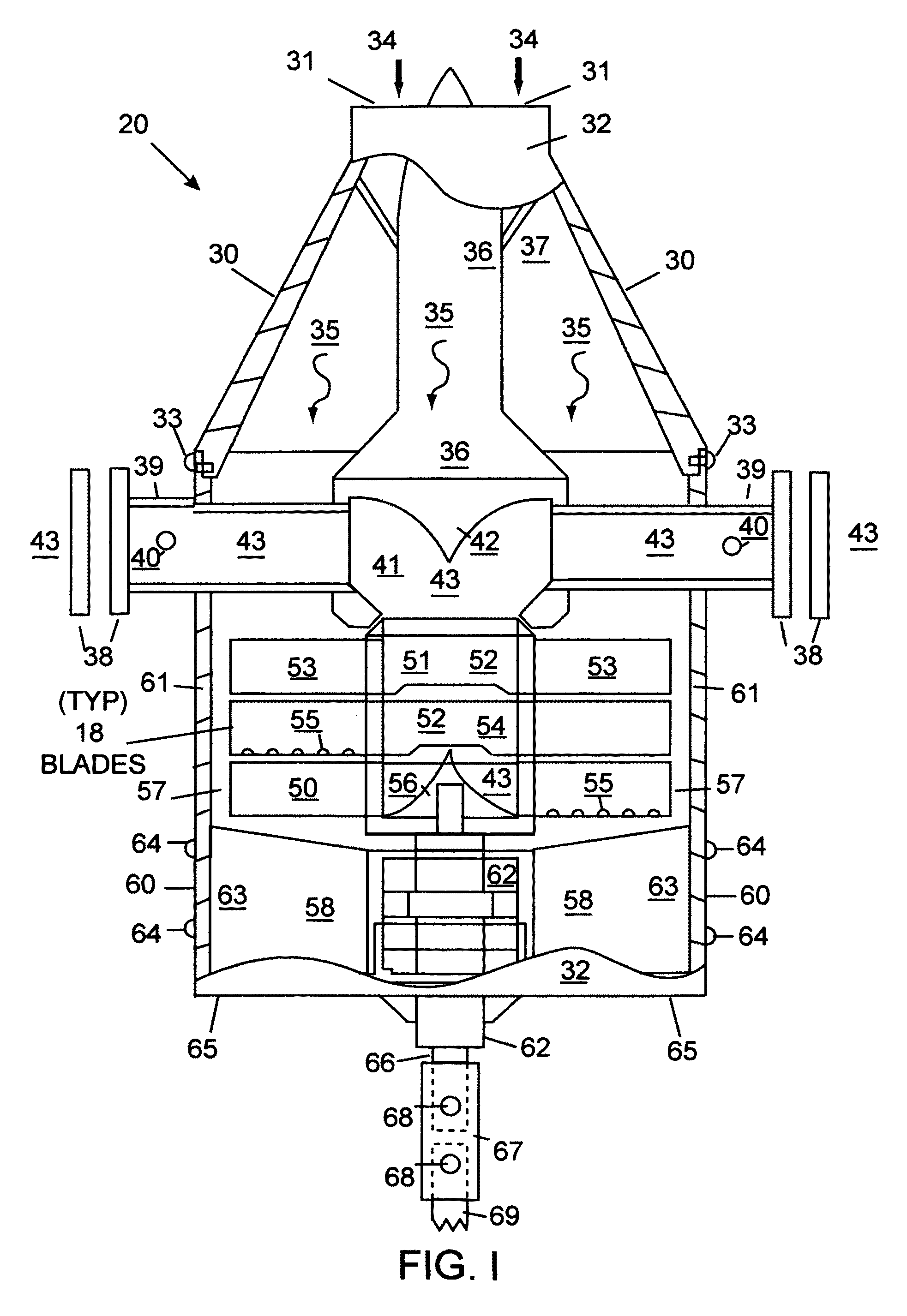 Exhaust apparatus and method for diesel driven internal combustion engine