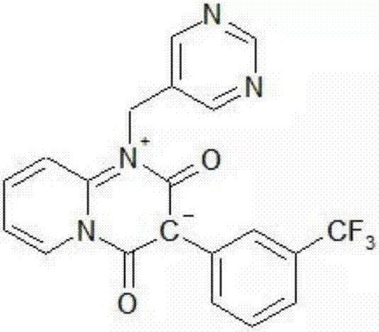 Insecticidal composition containing trifluorobenzene pyrimidine