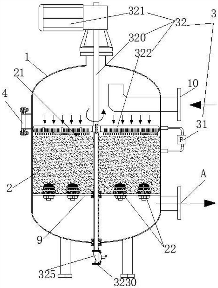 Automatic sewage suction micro-irrigation gravel filter