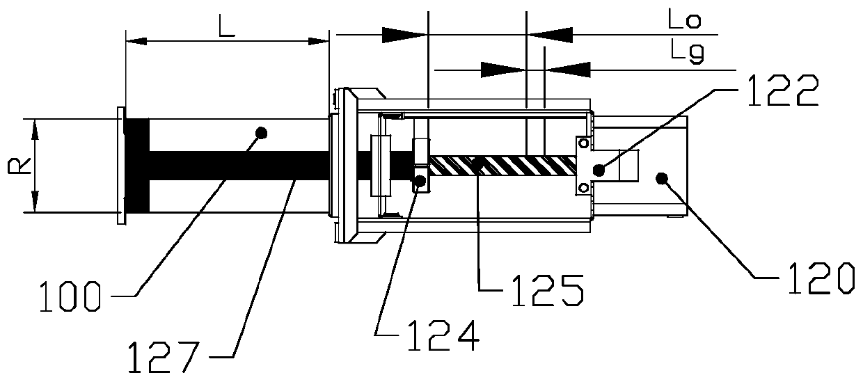 Degassing device for dissolved gas in insulating oil based on oscillation headspace