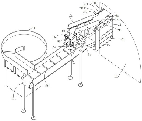 An automatic production line and process of an inner ball cage cage