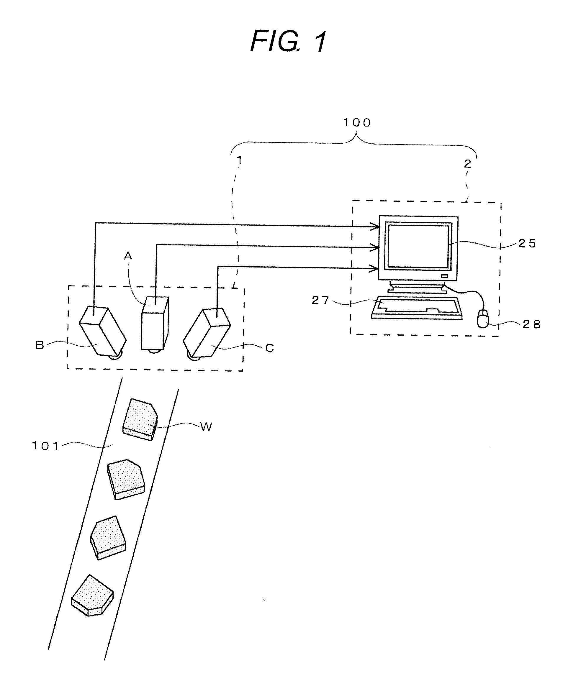 Method For Displaying Recognition Result Obtained By Three-Dimensional Visual Sensor And Three-Dimensional Visual Sensor